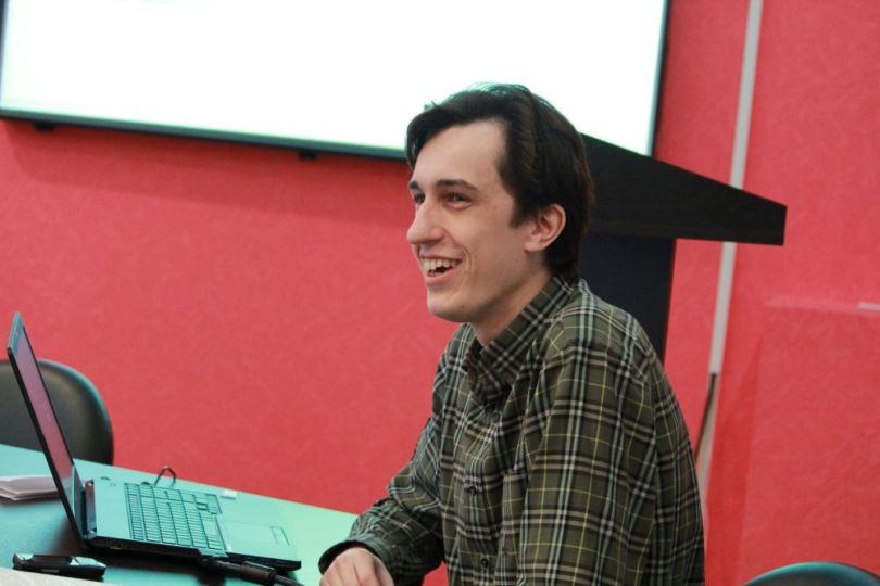 Павел Соколов выступил на Осенней школе молодых ученых