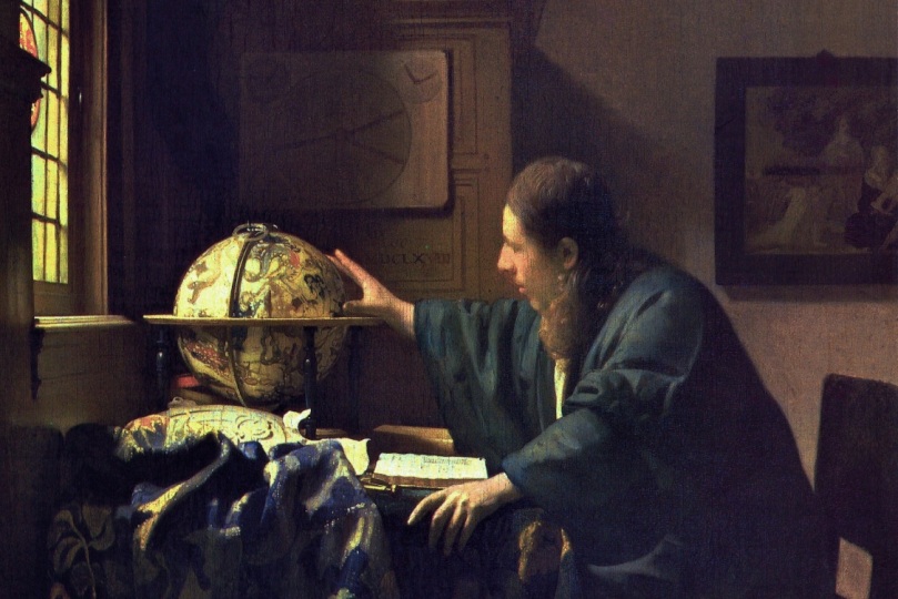 Ян Вермеер. Астроном. 1668. Лувр, Париж