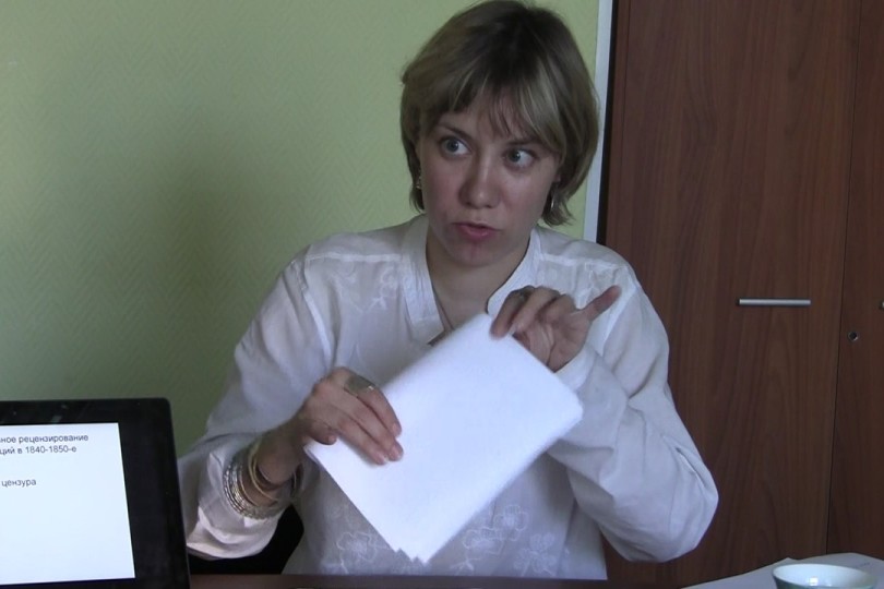 Видеорепортаж с семинара Школы рецензирования «Что побуждало русских профессоров писать рецензии?»