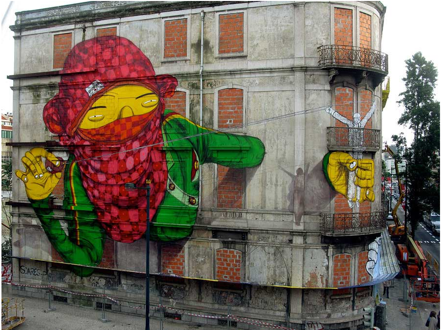 Иллюстрация к новости: Семинар НУГ: обсуждение сборника «Graffiti and Street Art: Reading, Writing and Representing the City»